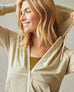 Women's Lightweight Full Zip - Buckwheat Heather